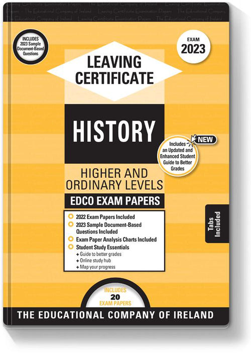 Exam Papers - Leaving Cert - History - Higher & Ordinary Levels - Exam 2023